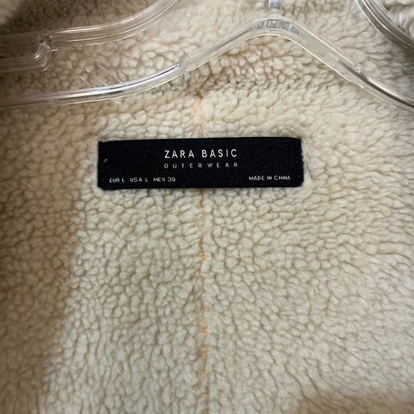 Women's Mustard Yellow Jacket with Shearling Lining - Picture 2 of 5